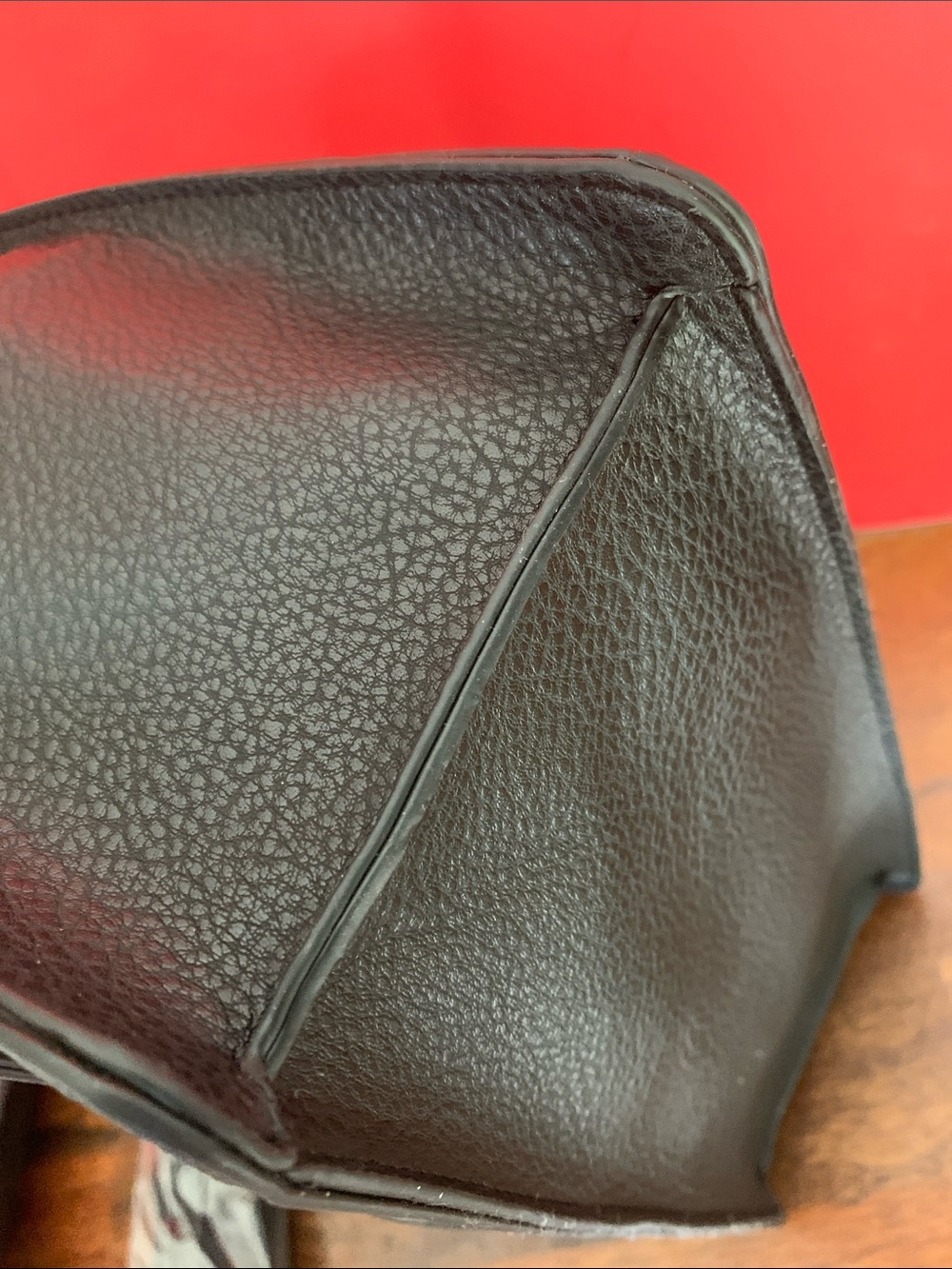 Ellen Tracy Black Top-Handle Satchel with Detachable Strap - Picture 5 of 10